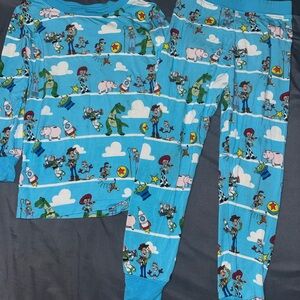 Little Sleepies Blue Character Pajama Set